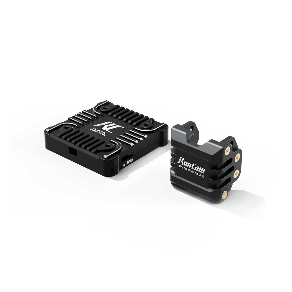 RunCam DJI O4 Wide Air Unit Installation CNC Kit (Cable 200mm)