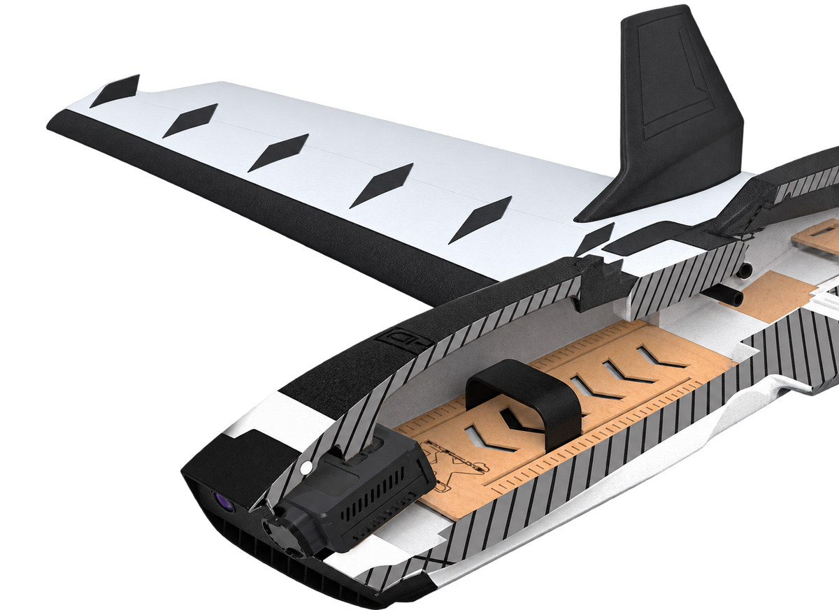 4K recording aircraft